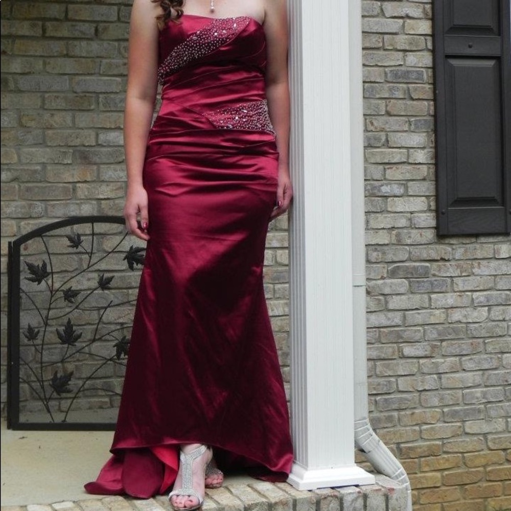 Custom JJ’s House beaded mermaid gown